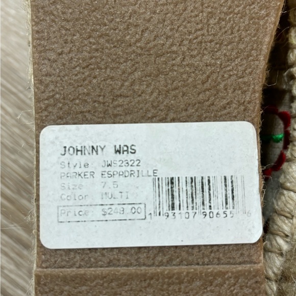 New Johnny Was Parker Espadrille - JWS2322 (Multi, 7)​​​ - Picture 9 of 13